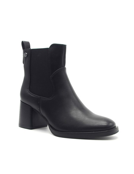 Keys Cube Damen-Stiefeletten aus Kunstleder mit 6 cm Absatz